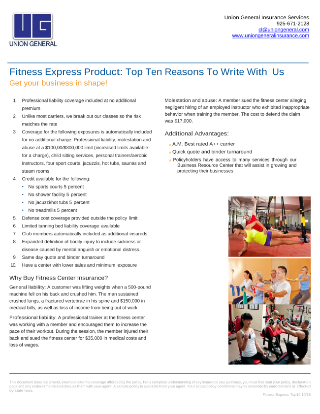 Fitness Business Insurance: 7 Must-Have Insurance Policies